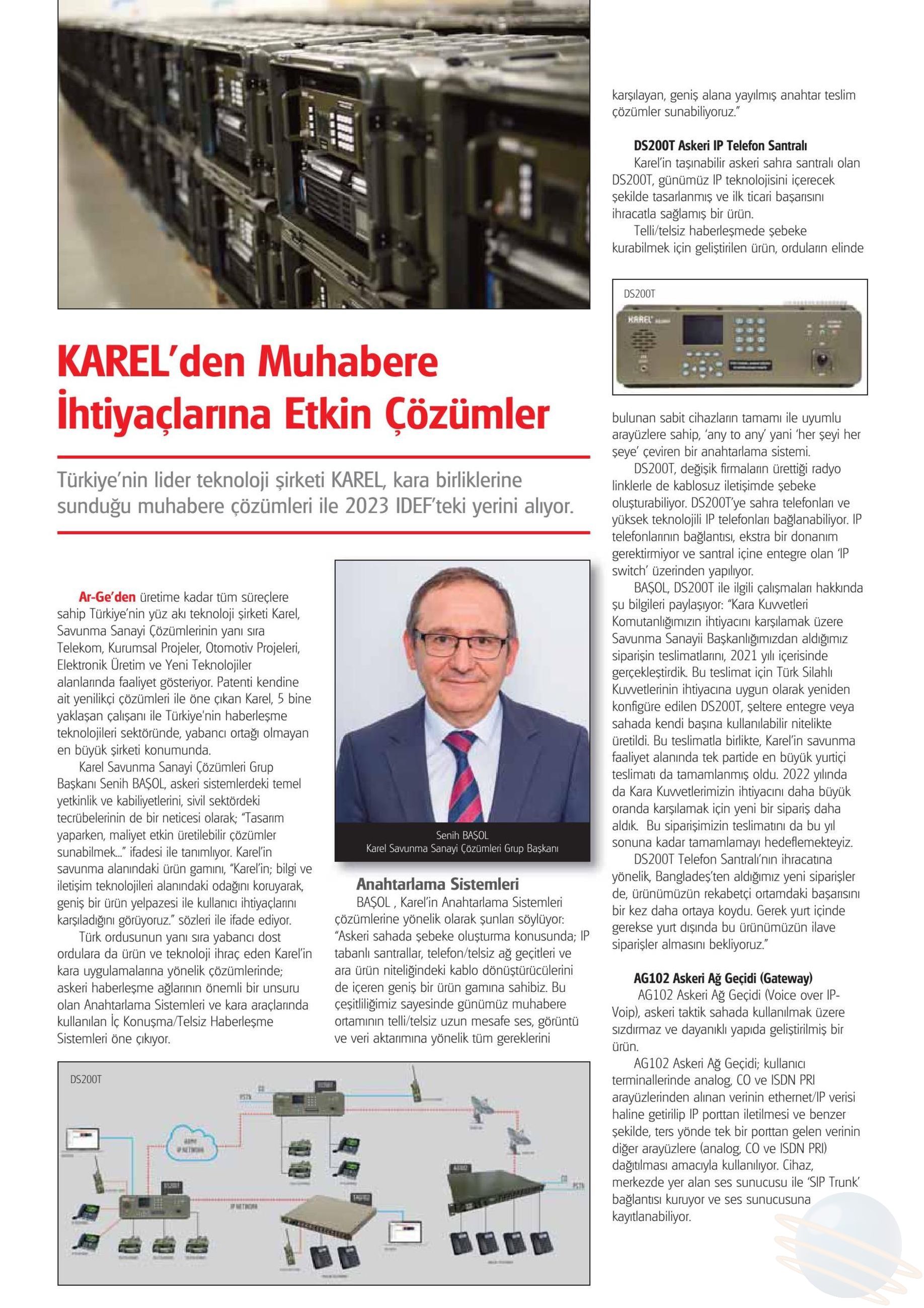 IDEF Daily - 01.07.2023 - Karel'den Muhabere İhtiyaçlarına Etkin Çözümler