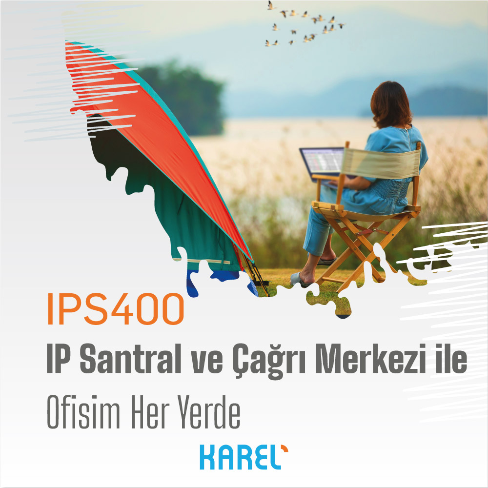 Karel IPS400 IP Telefon Santralı ve Çağrı Merkezi 