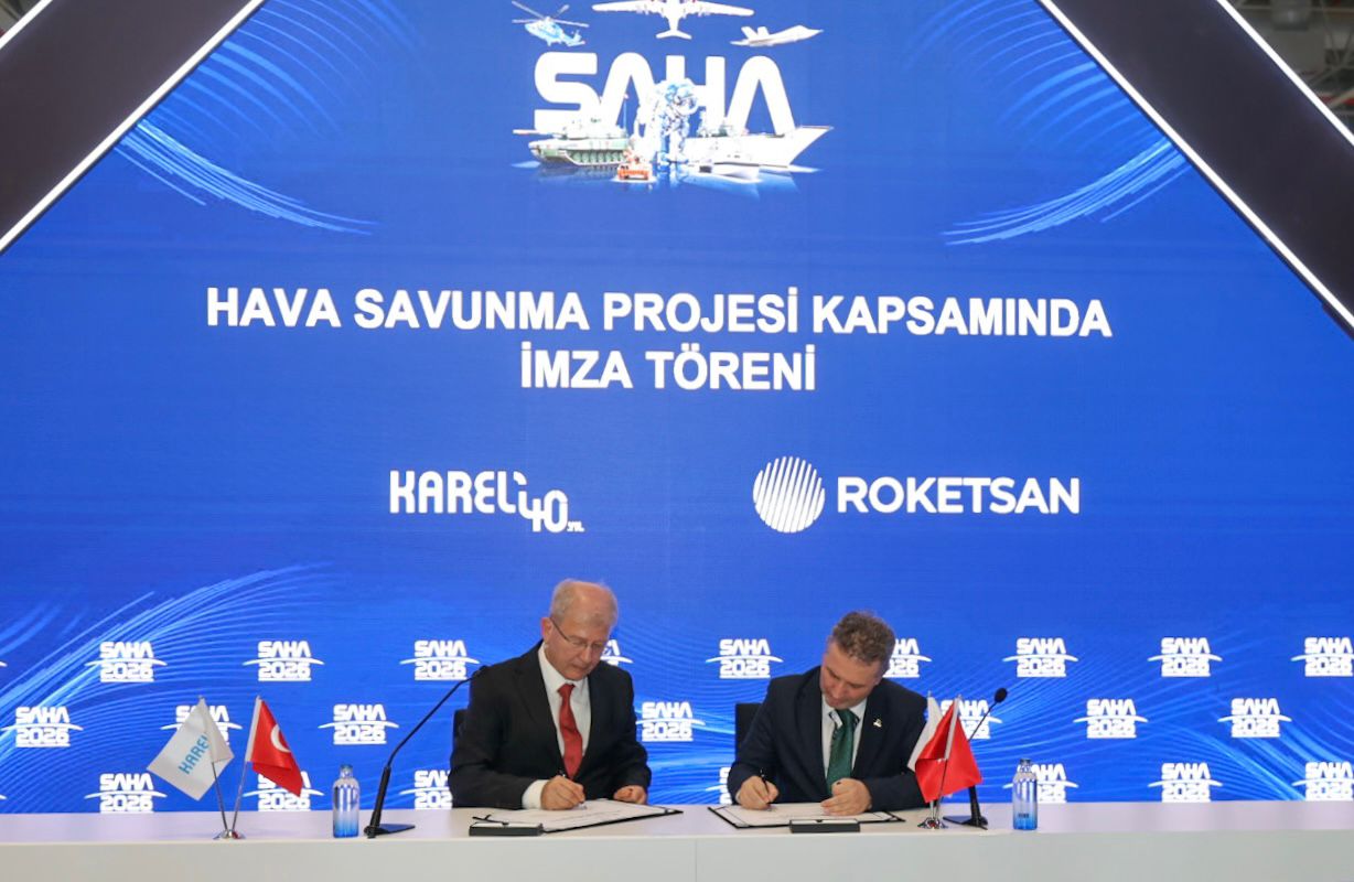 Karel ve Roketsan HİSAR İçin İmzaları Attı