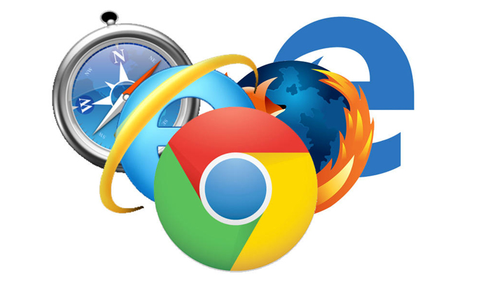 web tarayıcılar, chrome, firefox, internet explorer, safari, edge