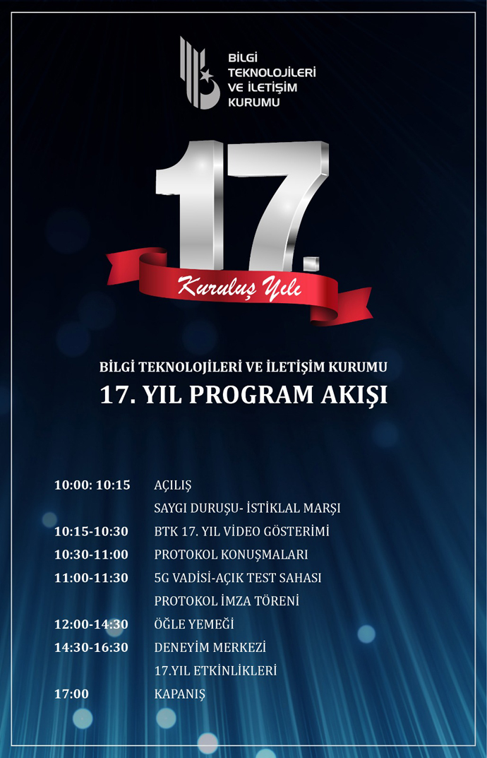 BTK kuruluş yıldönümü programı