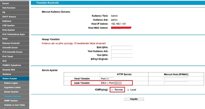 wi-fi güvenlik ayarları