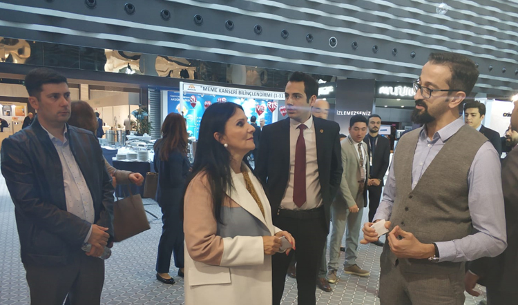 HIMSS fuarı 2018 Romanya sağlık bakanlığı karel standı ziyareti