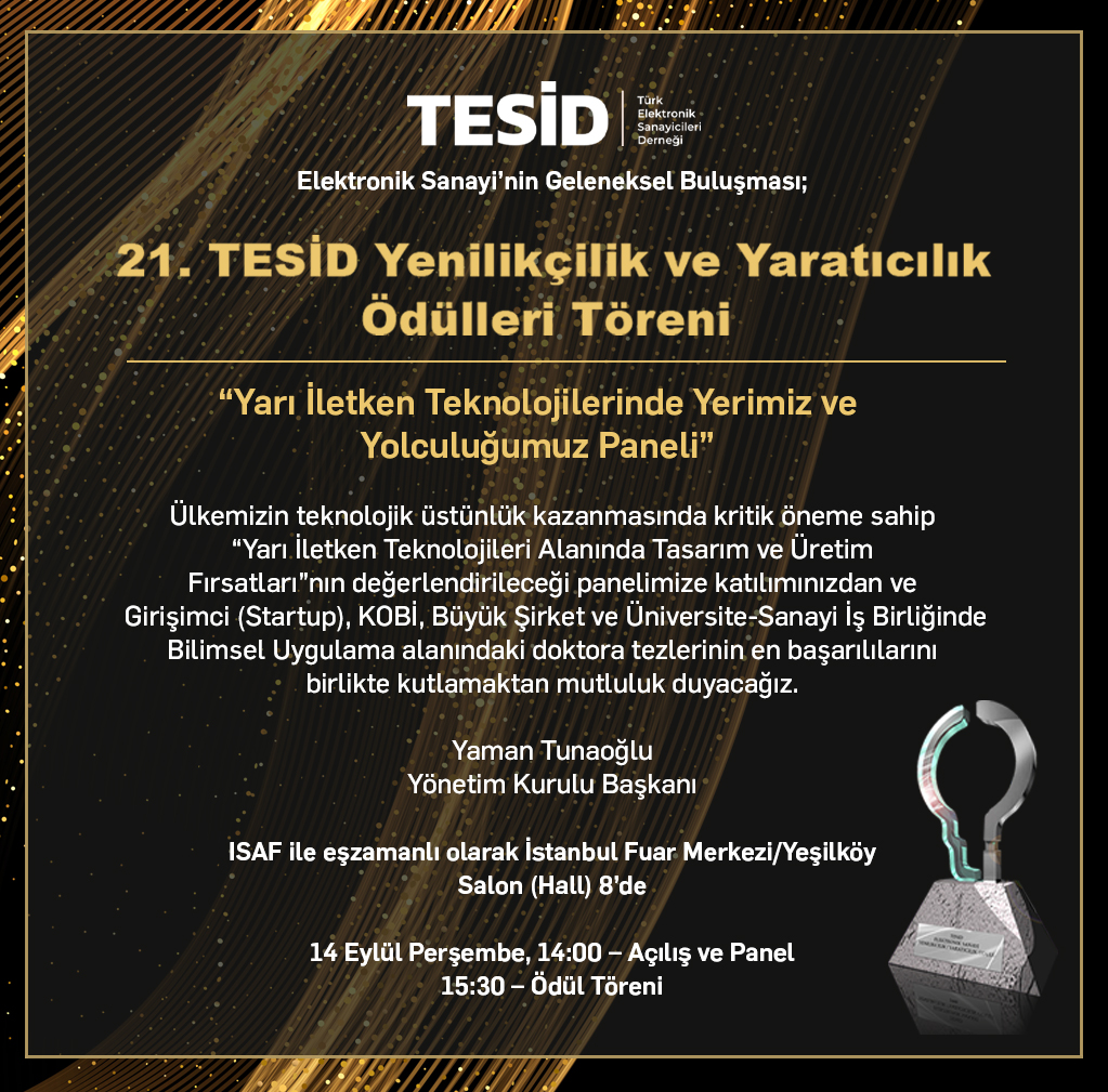 TESİD Yenilikçilik ve Yaratıcılık Ödülleri Töreni 2023