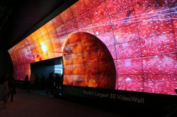 3D video wall