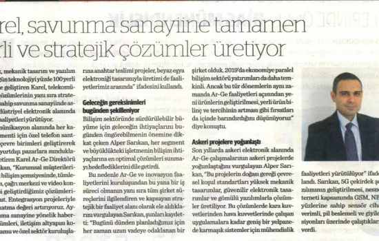 Dünya Mercek - 05.11.2019 - Karel, Savunma Sanayine Tamamen Yerli