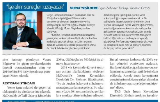 Ekonomist - 05.01.2014 - 53 000 KİŞİ ARIYOR 