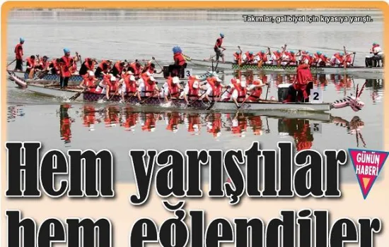 Hurriyet-Ankara - 10.06.2010 - Hem yarıştılar hem eğlendiler