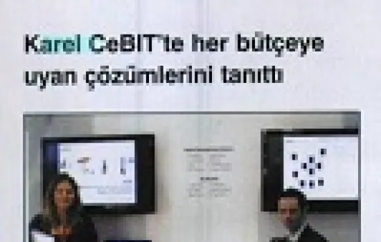 BT Haber - 07.03.2011 - Karel, CeBIT`te her bütçeye uyan çözümlerini tanıttı
