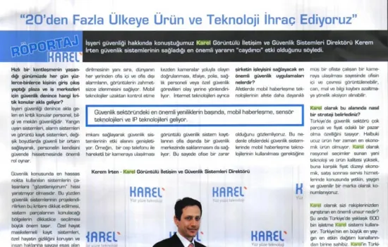 Kobi Trend - 16.08.2013 -  20'DEN FAZLA ÜLKEYE ÜRÜN VE TEKNOLOJİ İHRAÇ EDİYORUZ