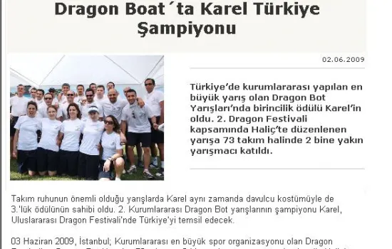 PC Time - 02.06.2009 - Dragon Boat`ta Karel Türkiye Şampiyonu