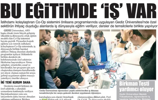 Dokuz Eylül - 16.07.2013 - Bu eğitimde iş var