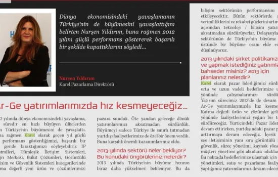 ITnetwork - 16.04.2013 - AR-GE YATIRIMLARIMIZDA HIZ KESMEYECEĞİZ