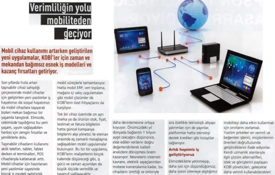 BT Haber - 05.05.2014 - VERİMLİLİĞİN YOLU MOBİLİTEDEN GEÇİYOR