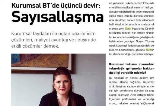BT Haber - 18.04.2016 -  KURUMSAL BT'DE ÜÇÜNCÜ DEVİR: SAYIŞALLAŞMA