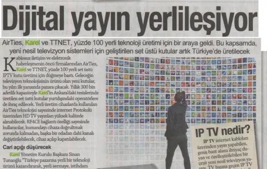 Bugün - 21.01.2014 - Dijital Yayın Yerlileşiyor