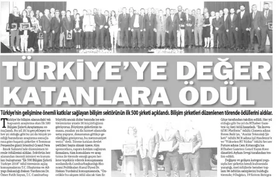 Bursa'da Meydan - 06.07.2019 - Türkiye'ye Değer Katanlara Ödül