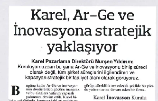 Cyber Spot - 11.02.2016 - KAREL, AR-GE VE İNOVASYONA