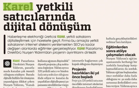 Digital Age - 01.06.2015 - KAREL YETKİLİ SATICILARINDA