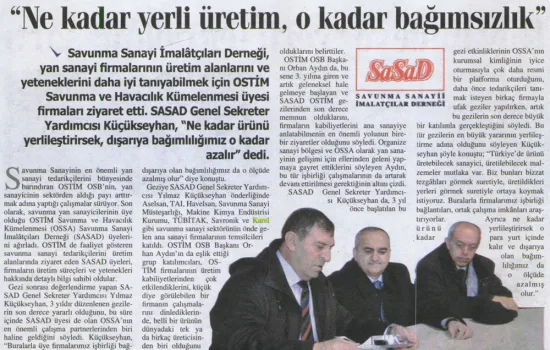 Dünya - 20.02.2012 - Ne kadar yerli üretim, o kadar bağımsızlık