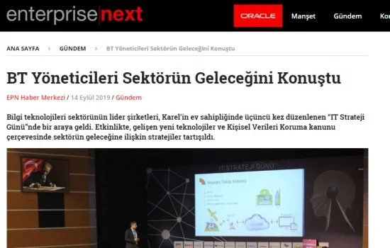 Enterprise Next - 14.09.2019 - BT Yöneticileri Sektörün Geleceğini Konuştu
