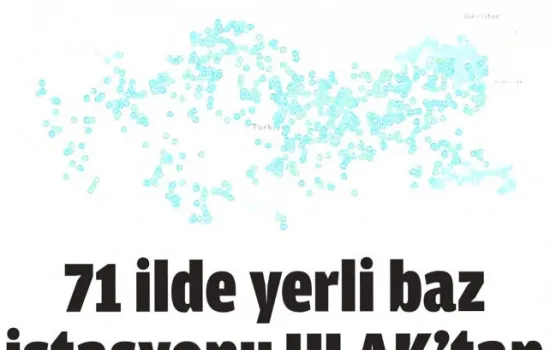 Haberde Denge - 14.09.2020 - 71 İlde Yerli Baz İstasyonu Ulak 