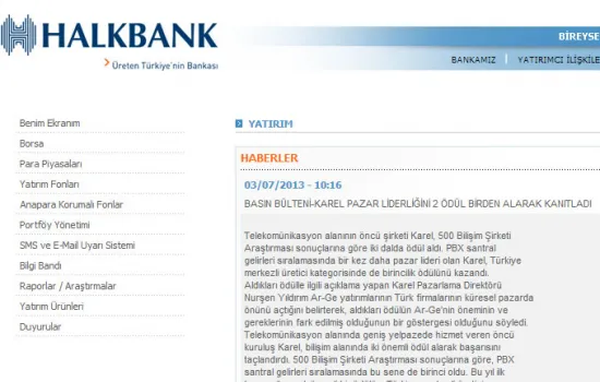 HalkYatırım - 03.07.2013 - http://www.halkbank.com.tr/investment/investment.asp?type=3&date=20130703101642
