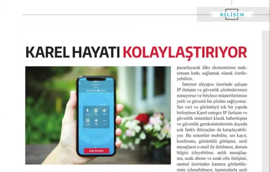 Hizmetix - 01.08.2019 - Karel, Hayatı Kolaylaştırıyor
