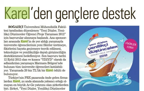 Sabah İşte İnsan - 01.07.2012 - Karel ' den gençlere destek 