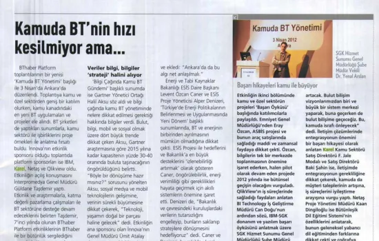 BT Haber - 09.04.2012 - Kamuda BT'nin Hızı Kesilmiyor ama