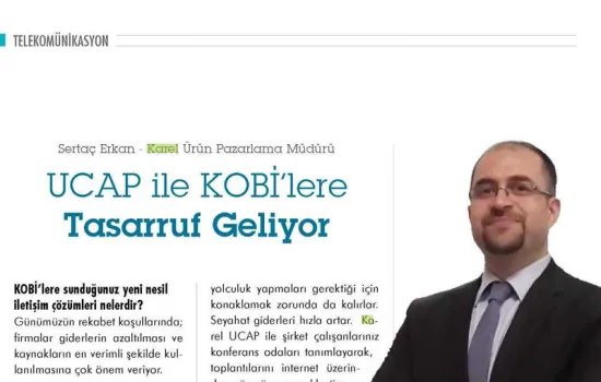 Kobi Life - 01.09.2014 - UCAP İLE KOBİ' LERE TASARRUF GELİYOR