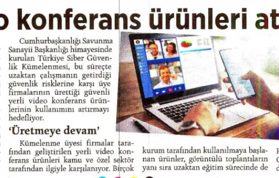 Milliyet - 04.05.2020 - Yerli Video Konferans Ürünleri Atağa Kalktı