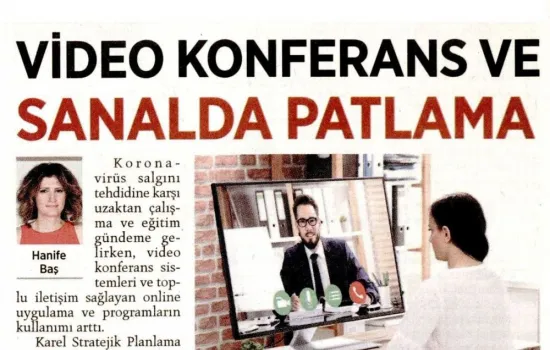 Milliyet - 15.03.2020 - Video Konferans ve Sanalda Patlama