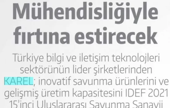 Sanayi Gazetesi - 29.06.2021 - Mühendisliğiyle Fırtına Estirecek