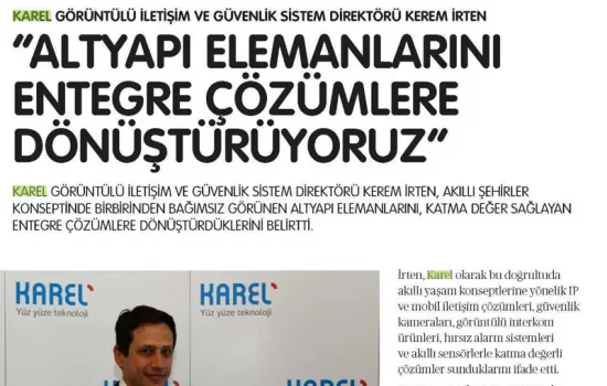 Telekom Dünyası - 01.12.2014 -  ALTYAPI ELEMANLARINI ENTEGRE
