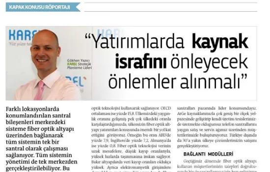 Tele.Com.Tr - 01.06.2014 - YATIRIMLARDA KAYNAK İSRAFINI