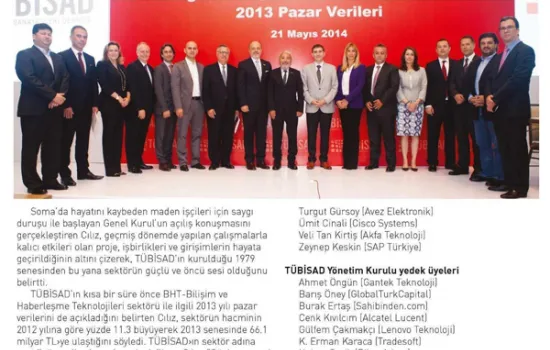 Telepati Telekom - 01.06.2014 -  TÜBİSAD'IN YENİ YÖNETİM KURULU BELLİ OLDU